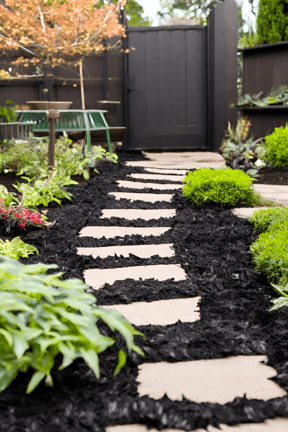 14 Best Black Mulch Landscaping Ideas Blooming Anomaly